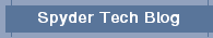 Spyder Tech Blog